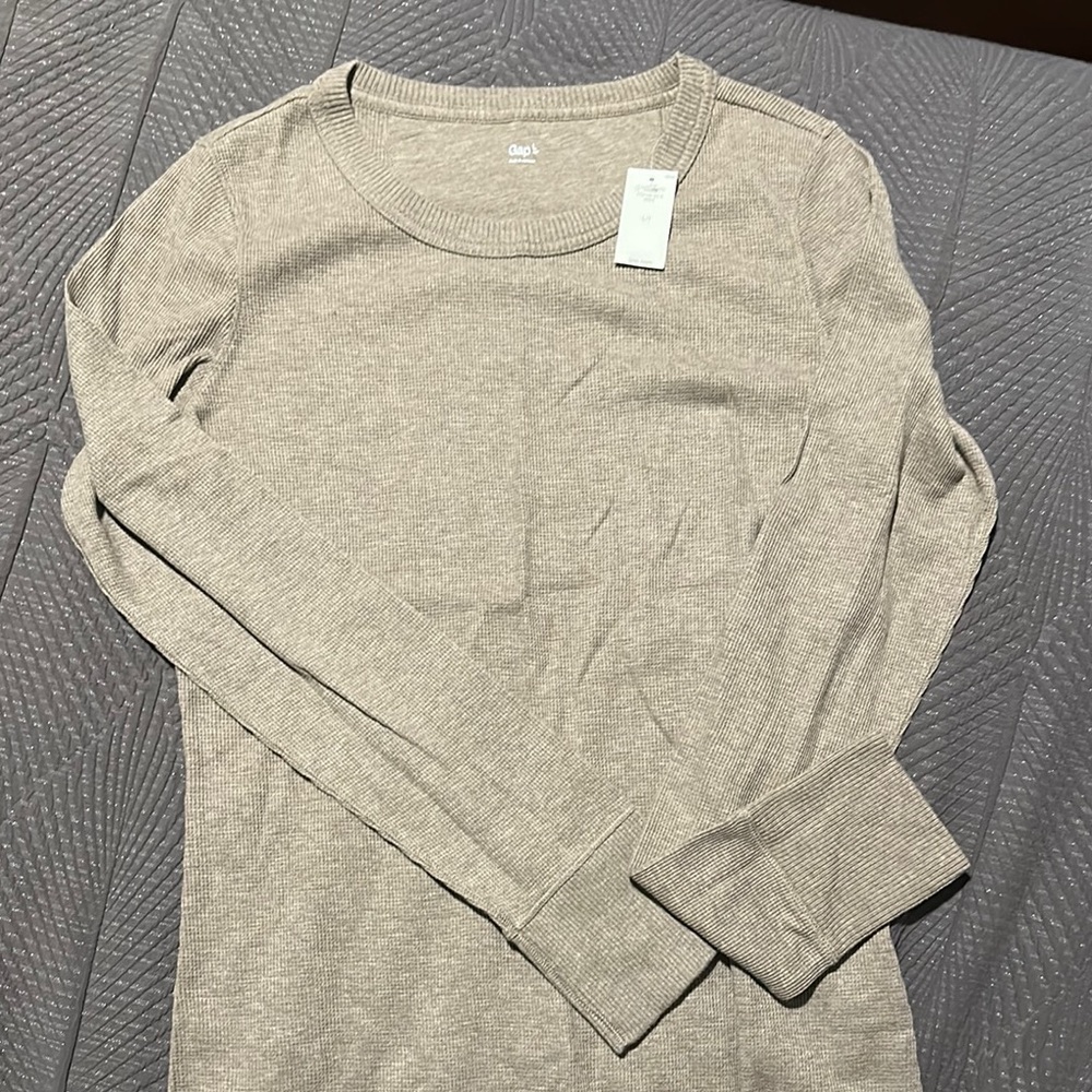 Gap Tan Long Sleeve Top